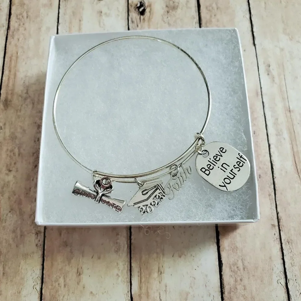 Class of 2023 Graduation Charm Bracelet